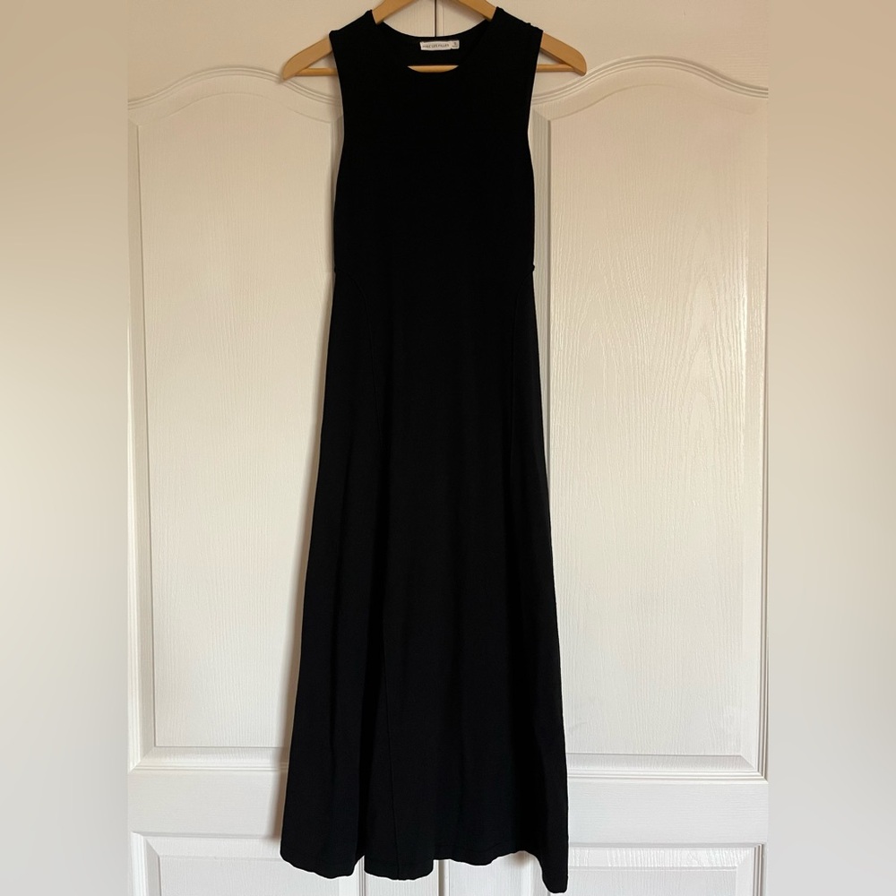Avec Les Filles Black maxi dress in small
